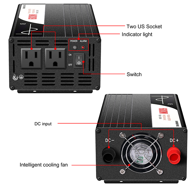 24V 600W Solar Inverter