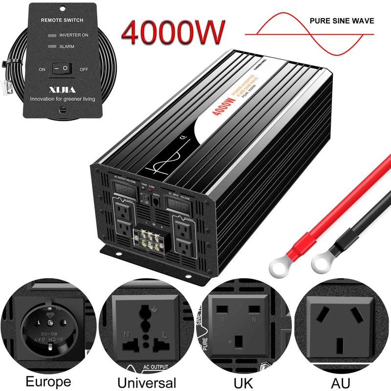 4000W pure sine wave inverter